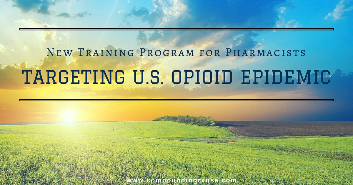 Training Program For Pharmacists-U.S. Opioid Epidemic