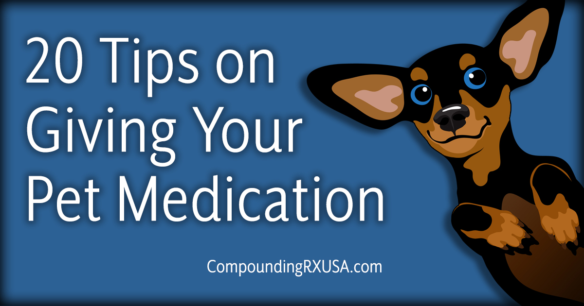 20 Tips on Giving Your Pet Medication Infographic