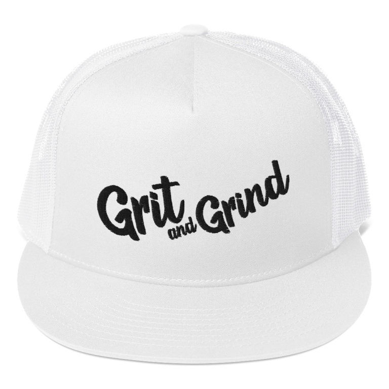GRIT AND GRIND Light, Classic Trucker Hat / Cap