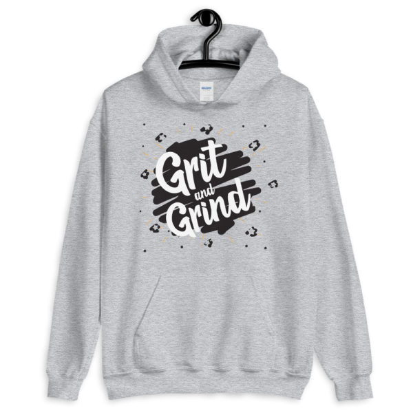 GRIT AND GRIND Hoodie Light (unisex)