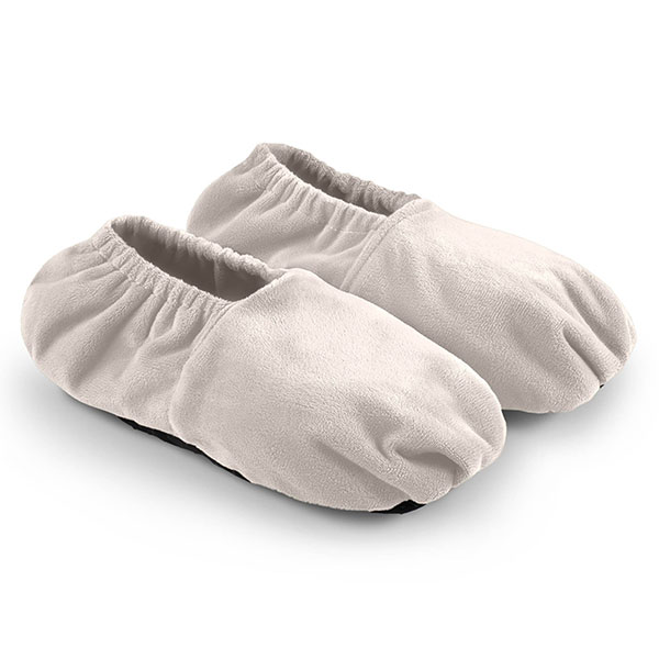 Brookstone Fur Foot Warmers With Aromatherapy Lavender Scent