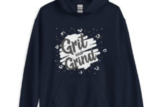 grit and grind Hoodie Dark unisex