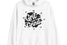 grit and grind hoodie light