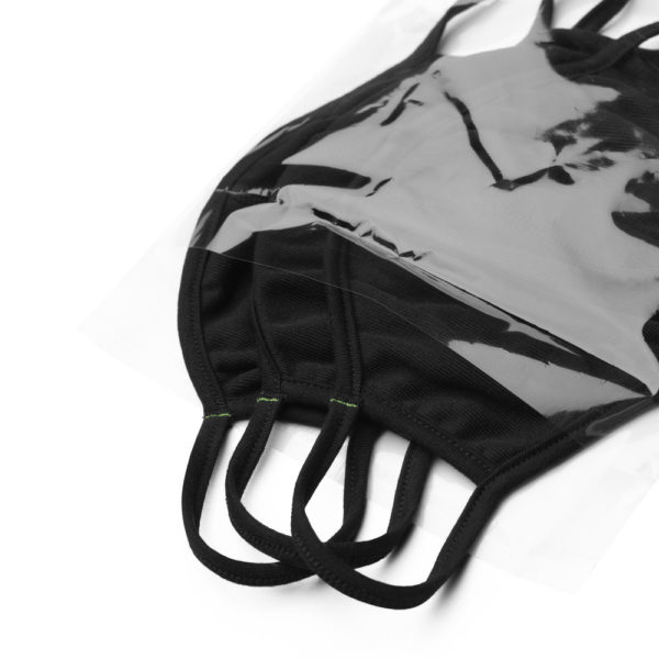 all black face mask 3 pack