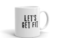 Fit Fam White Glossy Mug