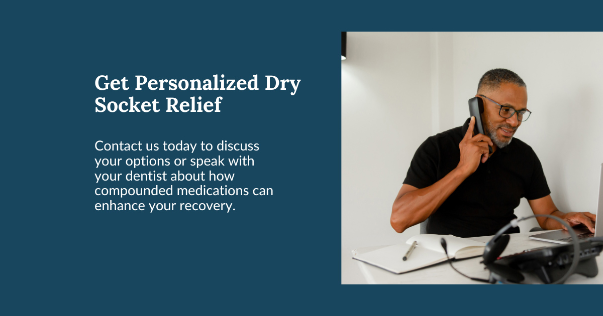 Personalized Dry Socket Relief 