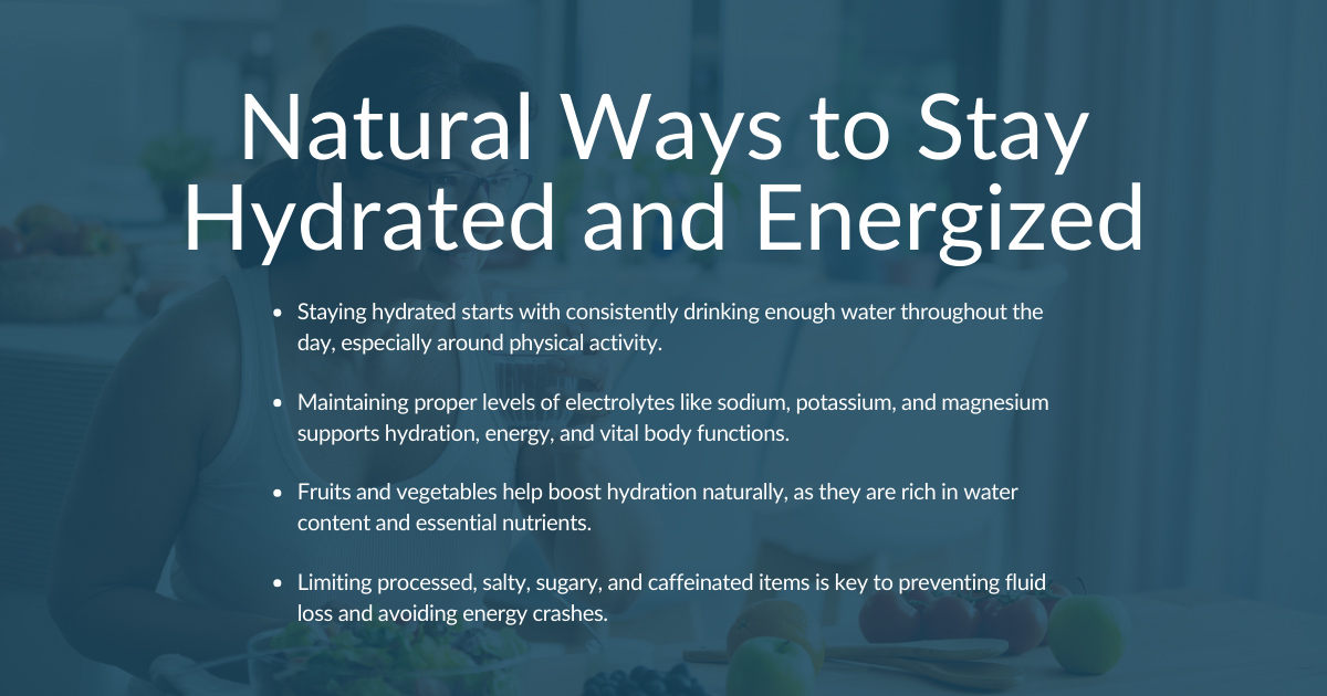 Stay Hydrated and Energized
